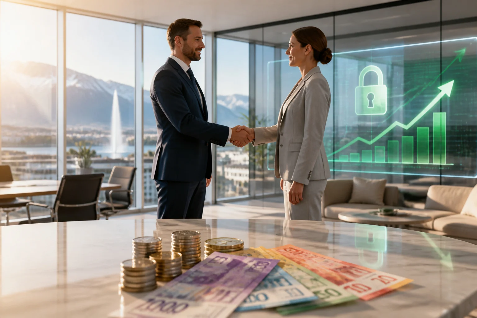 Accord financier et croissance securisee