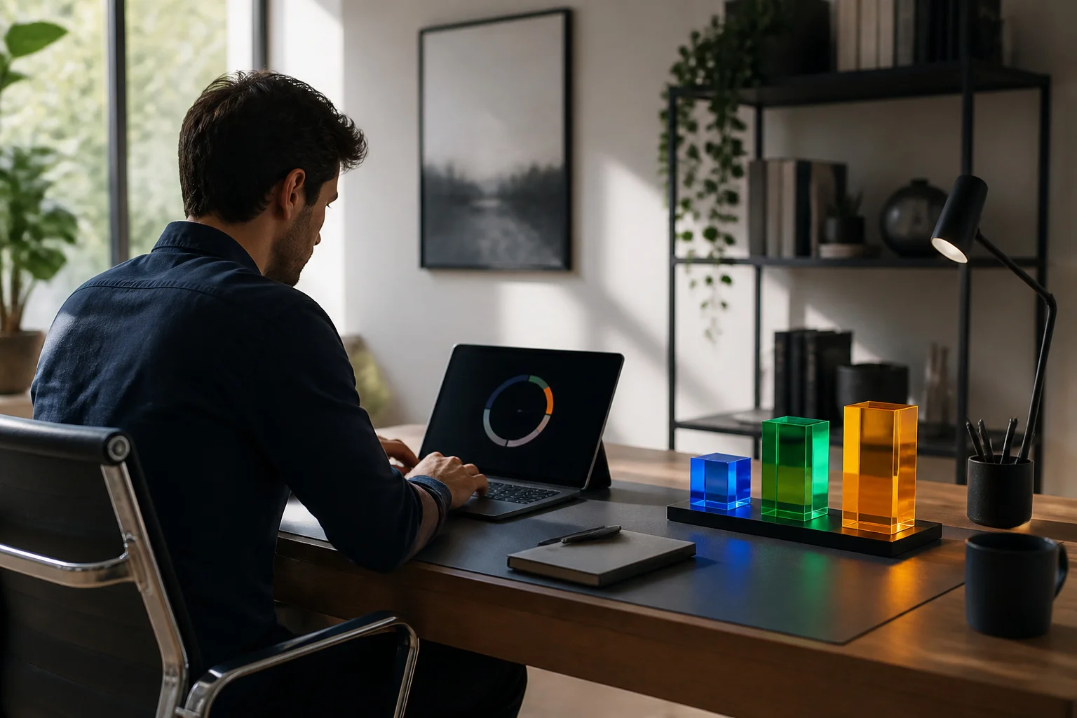 Bureau moderne et productif