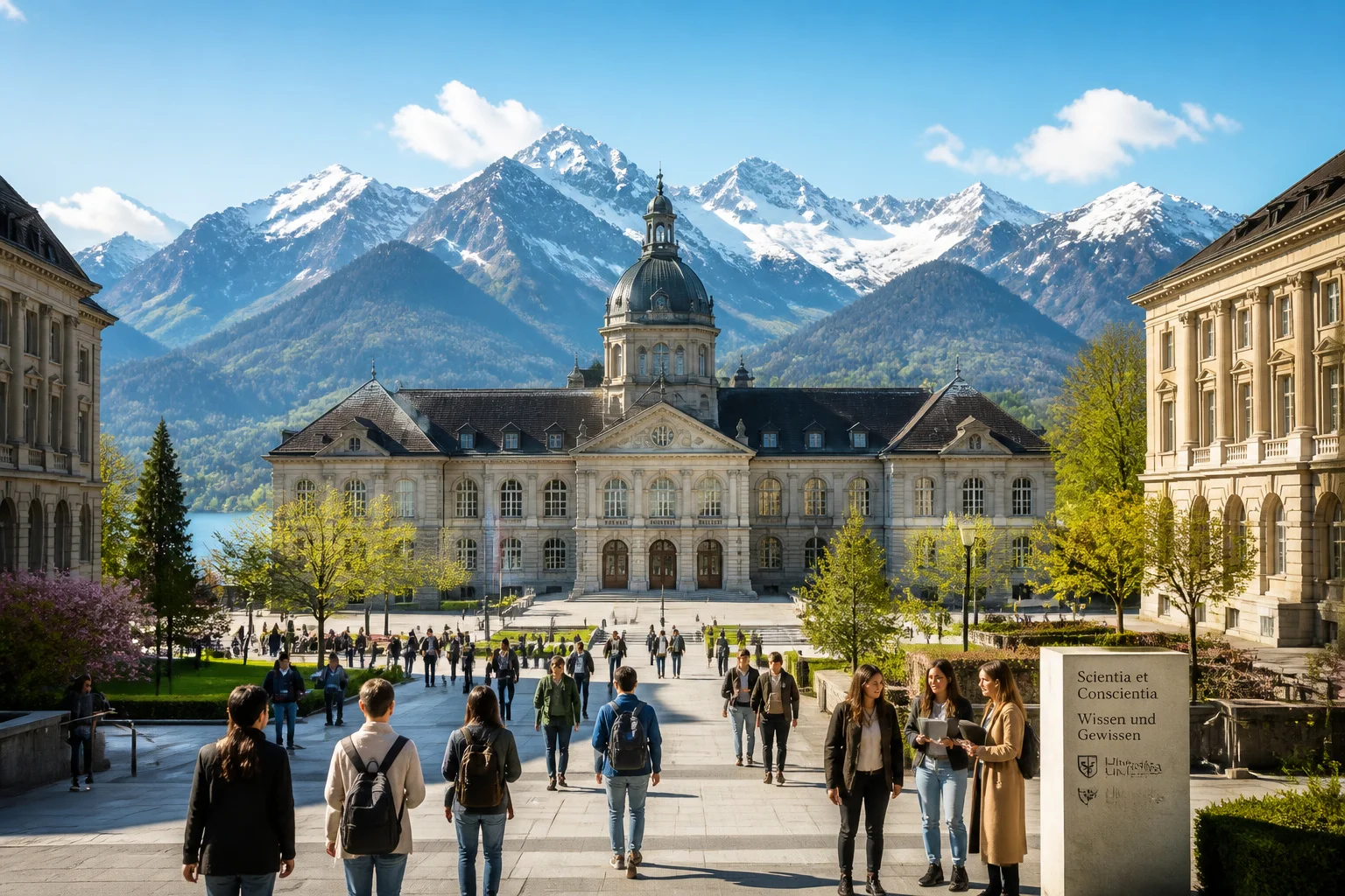 Campus prestigieux en suisse